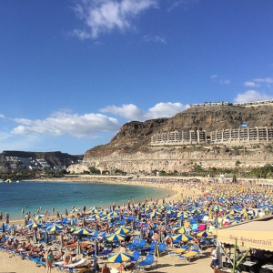 Amadores stranden på Gran Canaria